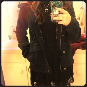 Navy Blue Anorak / Parka / Winter Jacket